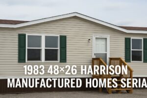 1983 48×26 Harrison Manufactured Homes Serial