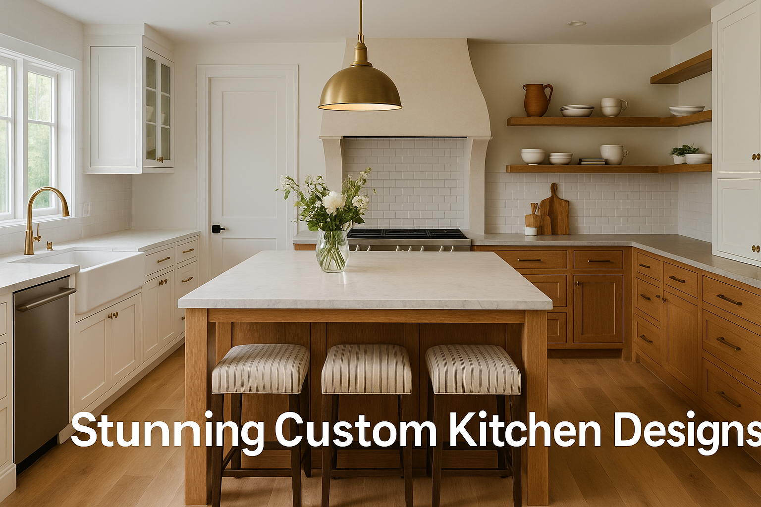 Stunning Custom Kitchen