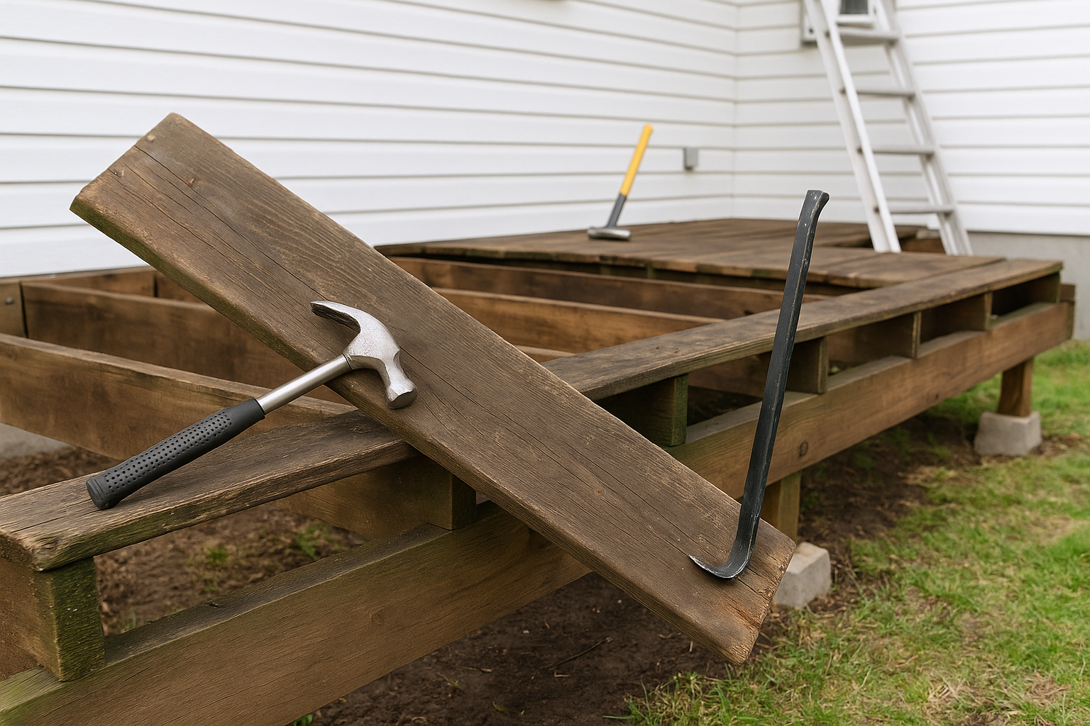DIY Deck Removal