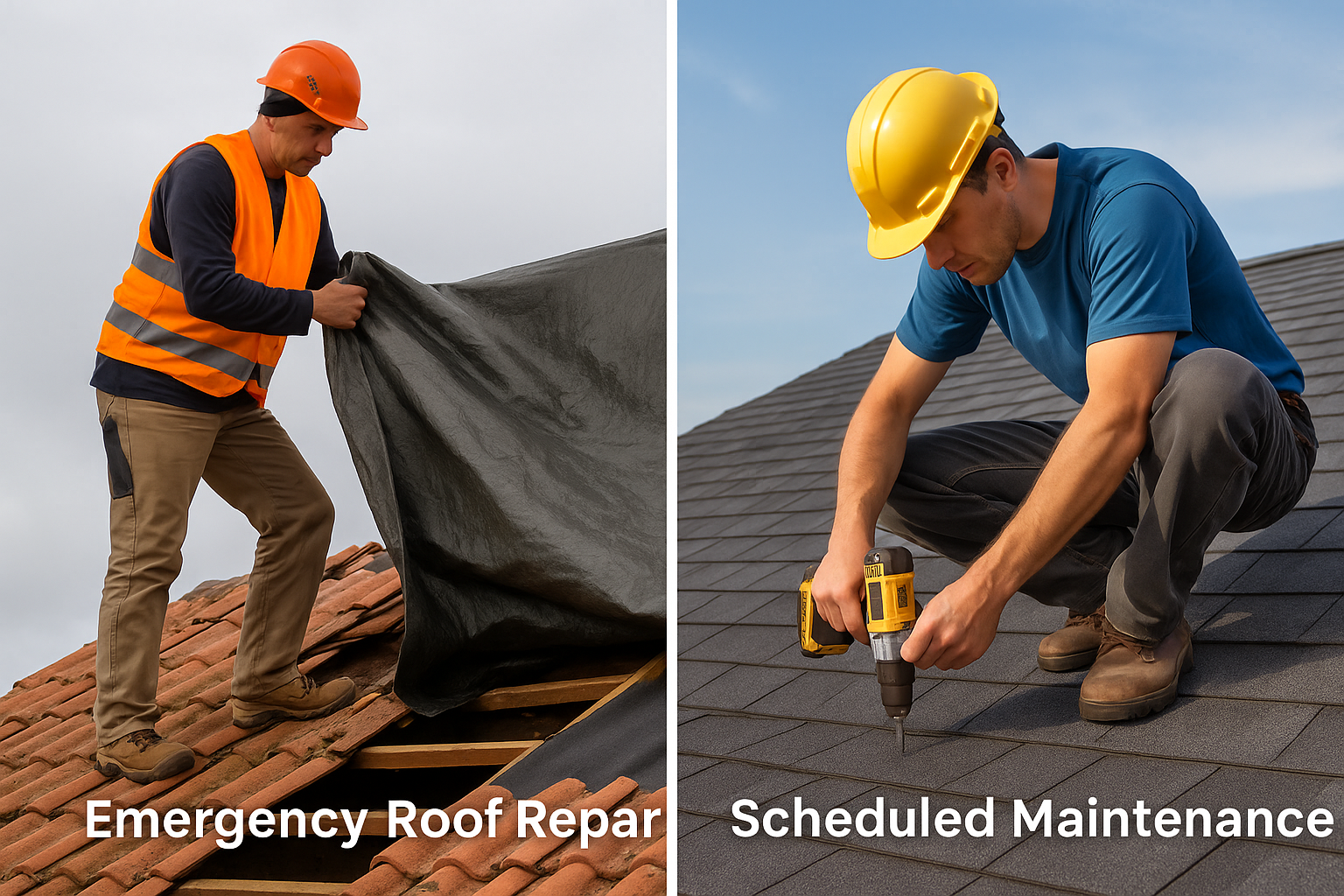 Emergency Roof Repair Vs Scheduled Maintenance