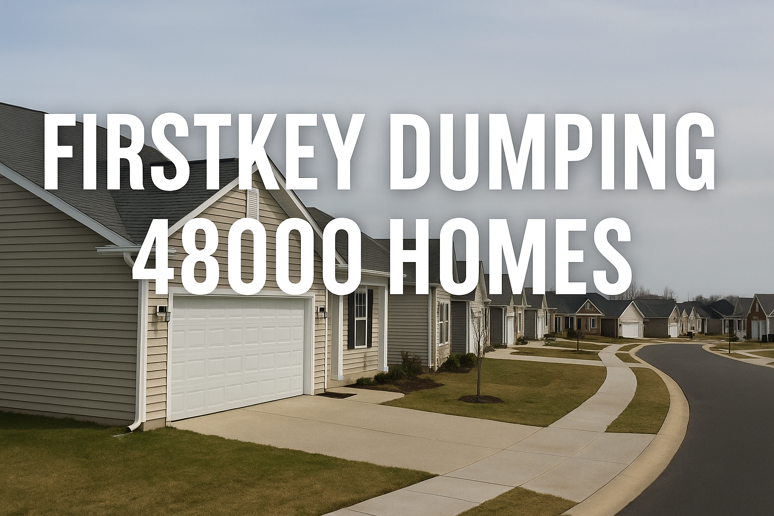 FirstKey Homes to Sell 48,000 Rental Houses What It Means for Renters, Buyers, and the Housing Market