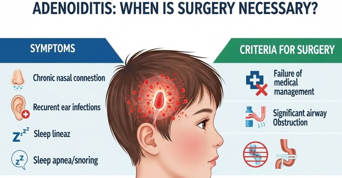 Adenoidid When Is Surgery Necessary