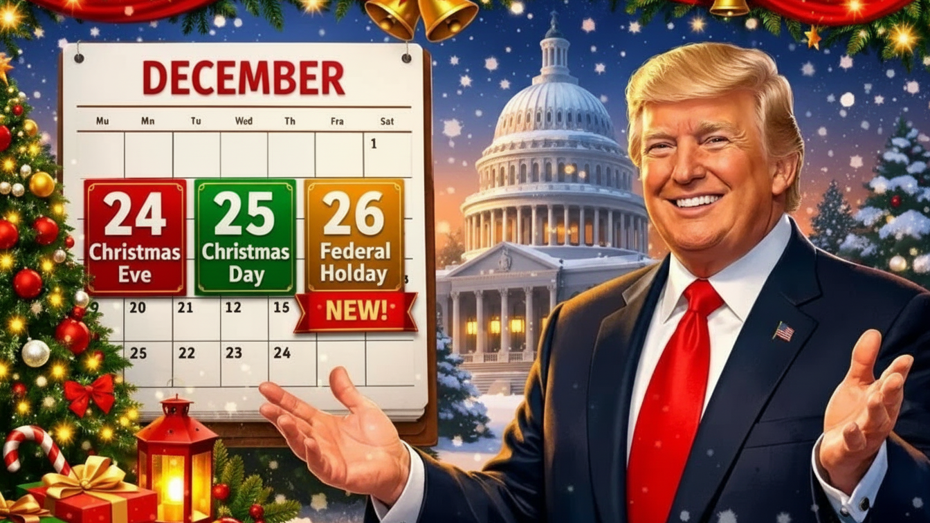 Christmas Eve and Christmas Day in the United States New Federal Holidays this Year